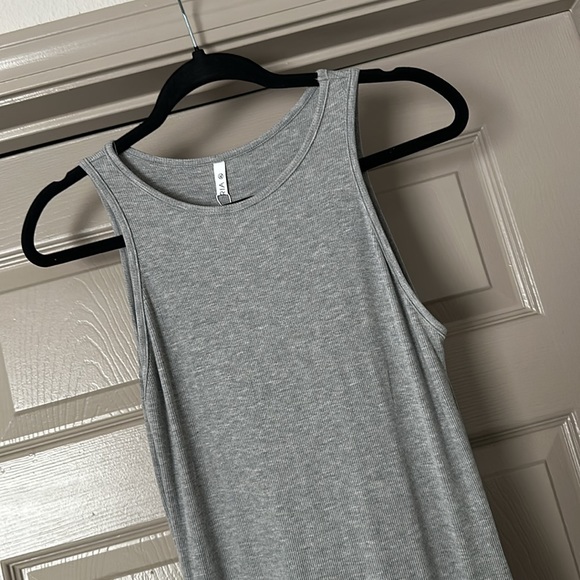 REORIA | Sleeveless Ribbed Bodycon Maxi Dress - Picture 5 of 7